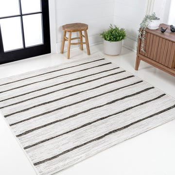 Colonia Berber Stripe Indoor/outdoor Area Rug